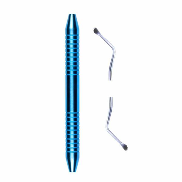 Распатор Микрохирургические технологии, стоматологический, для отслаивания надкостницы от кости, двусторонний, 2.6х2.6 мм, длина 182 мм, ручка B, 1 шт - фото 0