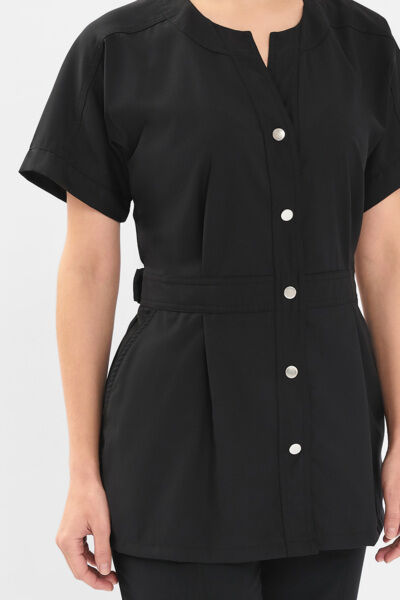 Рубашка женская Тезис TZ462, черный, 42 - фото 1