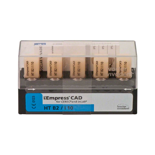IPS Empress CAD CEREC/inLab HT - блоки из керамики, цвет B2, I10, 5 шт - фото 1