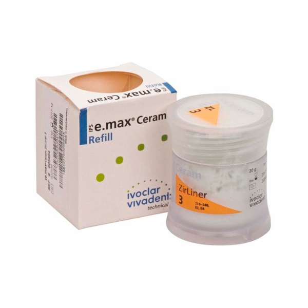 IPS e.max Ceram ZirLiner - циркониевый подслой, цвет 3, 20 г - фото 0