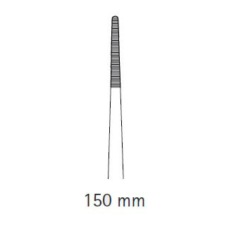 Пинцет анатомический Aesculap SEMKEN, прямой, 150 мм - фото 1