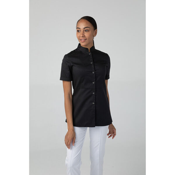 Туника женская Dr. Nice на кнопках, черный, 54 - фото 2