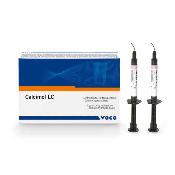 Calcimol LC - паста с гидроксидом кальция, шприц 2.5 г х 2 шт - фото 0