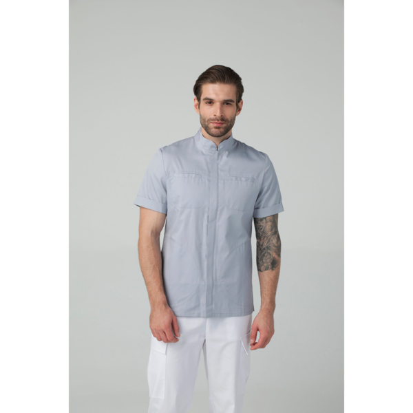 Туника мужская Dr. Nice, на молнии, серый, 52 - фото 3