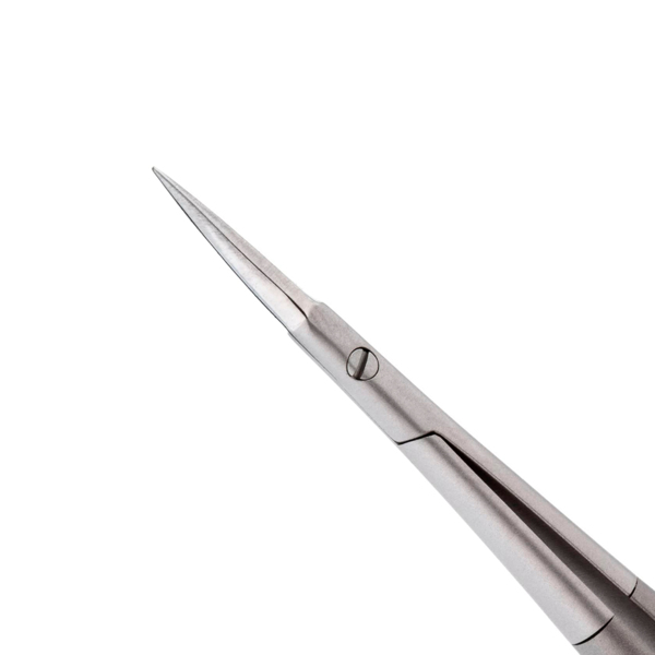 Ножницы микрохирургические, прямые, остроконечные, длина 185 мм - фото 1