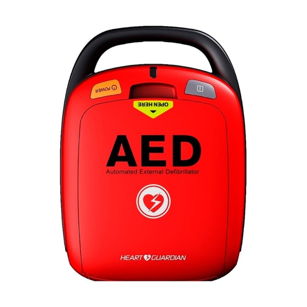 Дефибриллятор RadianQbio Heart Guardian HR-501, автоматический, наружный, с голосовыми подсказками, для сердечно-легочной реанимации - фото 1