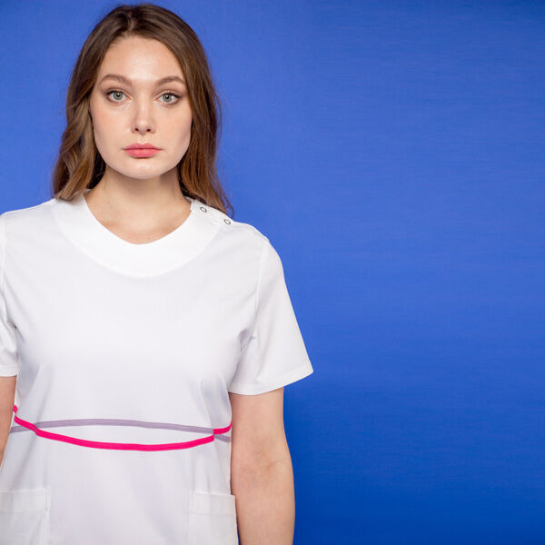 Туника женская 242 Florida, R150 белый, M - фото 3