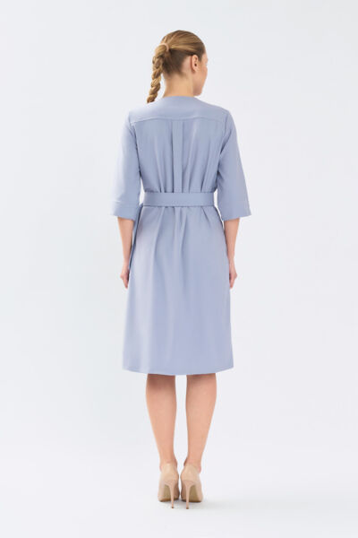 Халат-платье Тезис TZ150, серый, 48 - фото 3