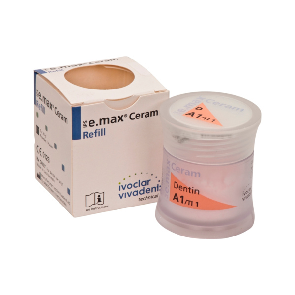 IPS e.max Ceram Dentin - дентин, цвет A1, 20 г - фото 0