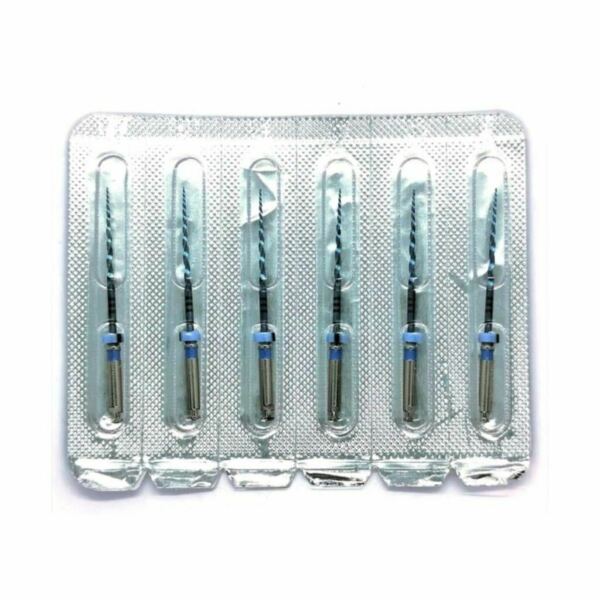 Файлы машинные Eurofile SuperFile Heat Activation, для препарирования каналов, 25 мм, №F3, никель-титан, 6 шт - фото 1