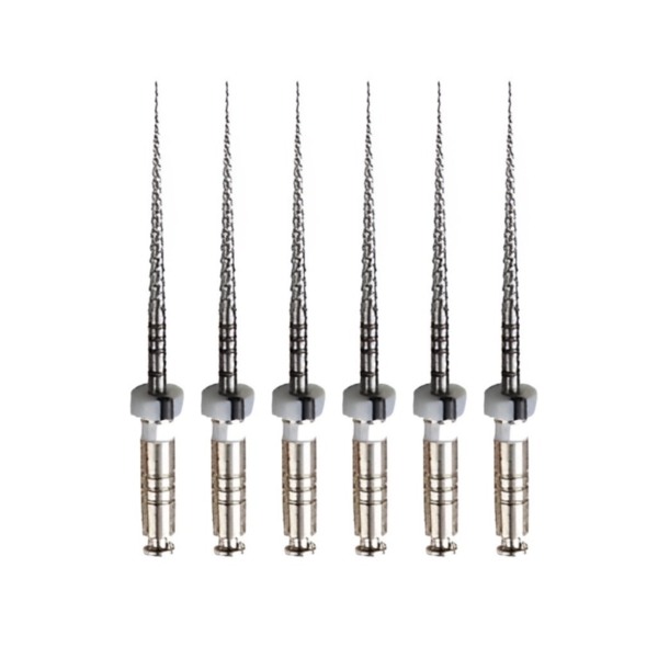 Файлы машинные Eurofile DK-Files, для препарирования каналов, 31 мм, №15/.06, никель-титан, 6 шт - фото 0