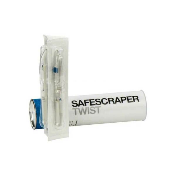 Костный скребок Meta Safescraper TWIST, одноразовый, изогнутый, 1 шт - фото 0