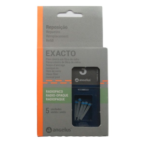 Exacto Translucent №3 - штифты стоматологические стекловолоконные, 5 шт - фото 0