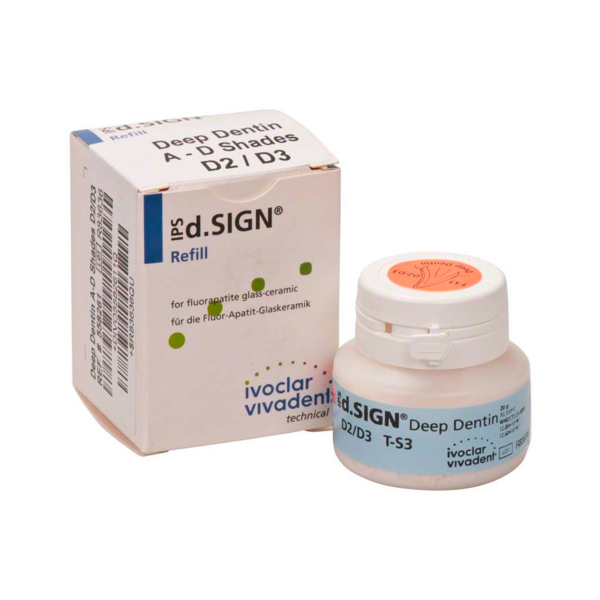 IPS d.SIGN Deep Dentin A-D - дип-дентин, цвет D2/D3, 20 г - фото 0