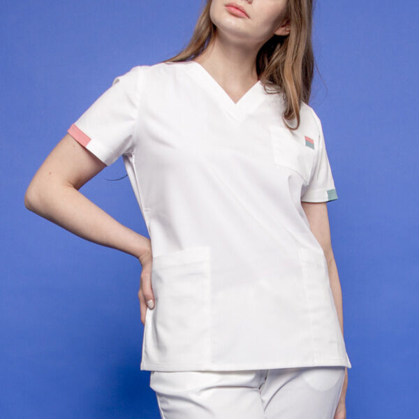 Туника женская 254 Alabama, R150 белый, M - фото 0