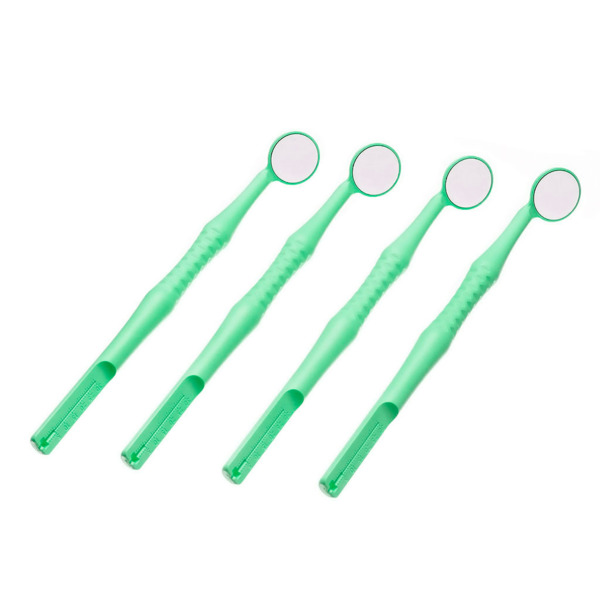 Зеркало стоматологическое Dialog M2 Endo-Guage, родиевое, №3, кремовый авокадо, 4 шт - фото 1