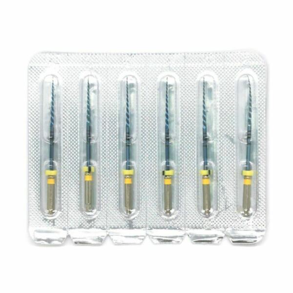 Файлы машинные Eurofile SuperFile Heat Activation, для препарирования каналов, 31 мм, №F1, никель-титан, 6 шт - фото 1