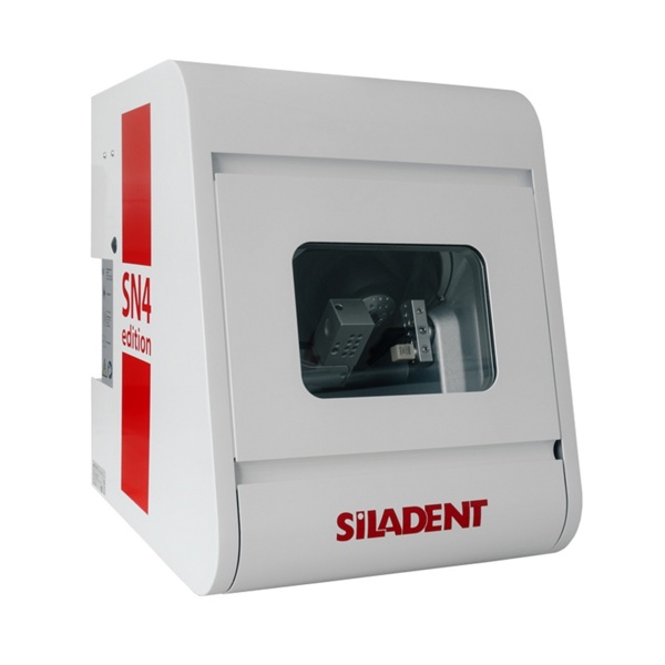 Стоматологический фрезерный станок Siladent SilaMill N4 Edition, для реставраций, 4 оси, влажная обработка блоков, 3 мкм