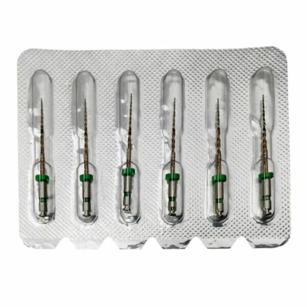 Файлы машинные Geosoft EndoLine S-FLEXI, стерильные, для первичного эндодонтического лечения, 25 мм, №35/.04, никель-титан, 6 шт - фото 1