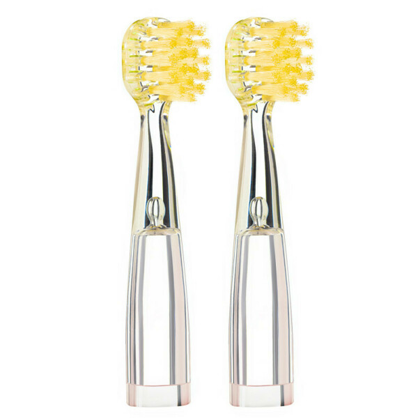 Насадка Revyline RL 025, для электрических звуковых зубных щёток, желтый, 2 шт - фото 0