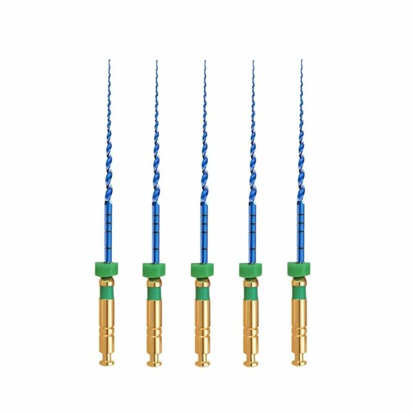 Файлы машинные Eurofile T-Flex, стерильный, для препарирования каналов, 25 мм, №35/.04, никель-титан, 5 шт - фото 0