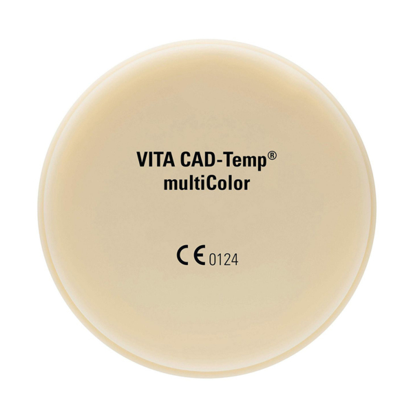 VITA CAD-Temp multiColor - диск для изготовления временных реставраций (цвет на выбор), 98,4х18 мм, 1 шт - фото 0