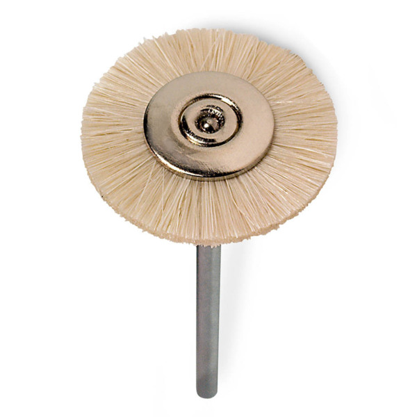 Полировальная щетка, козий ворс, 19 мм, 12 шт - фото 0
