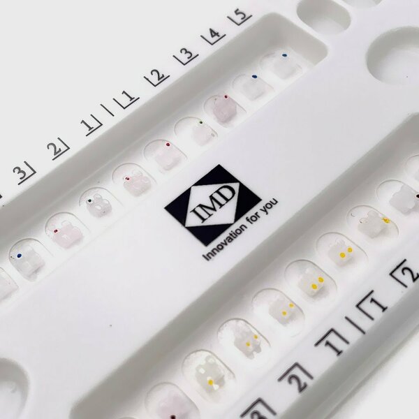 Комплект керамических брекетов IMD Amora Roth, .022", 20 шт - фото 2