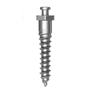 Ортодонтический винт OS с малой головкой, полированная поверхность, D=1.8, L=8.0, G/H=1.5 - фото 0