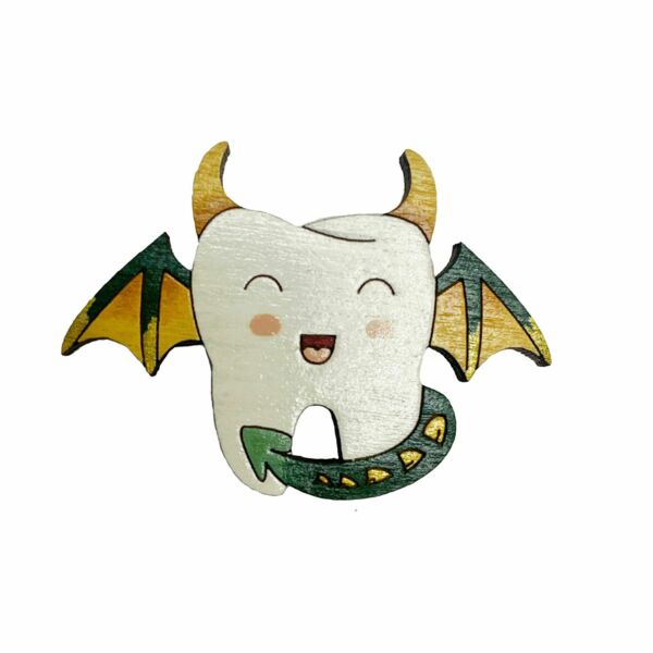 Значок "Зубик дракон" - фото 0