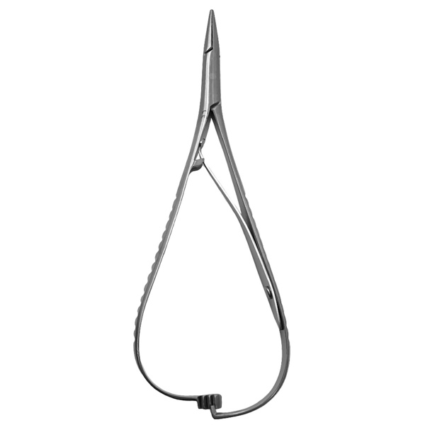 Зажим лигатурный Метью IMD, экстра узкие щечки, одна пружина, 14 см - фото 1