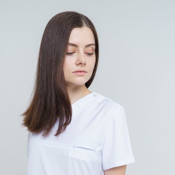 Туника женская Тезис TZ300, белый, 44 - фото 2