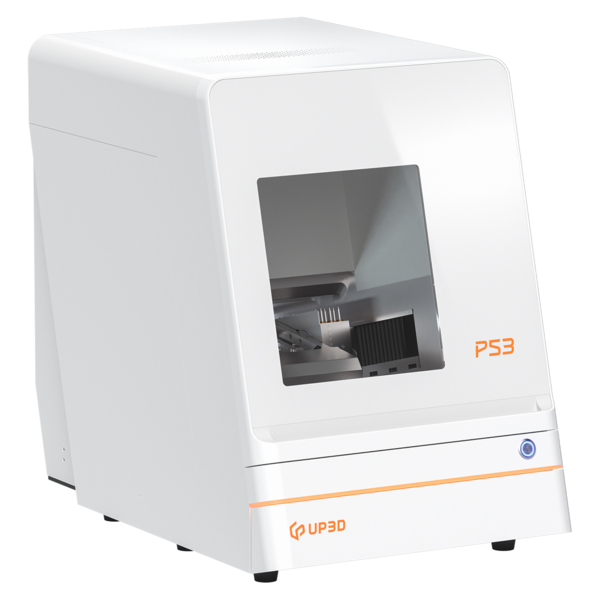 Стоматологический фрезерный станок Up3d P53 White, для реставраций, 5 осей, сухая обработка дисков, 3 мкм - фото 0