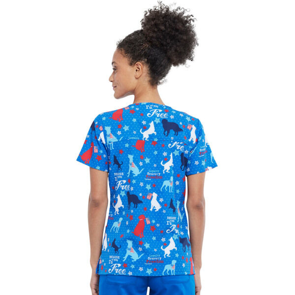 Топ женский Cherokee CK671, собачки, XS - фото 2