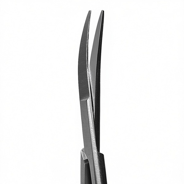 Ножницы десневые SAMMAR International Operating, остроконечные, вертикально-изогнутые, 100 мм, 1 шт - фото 1