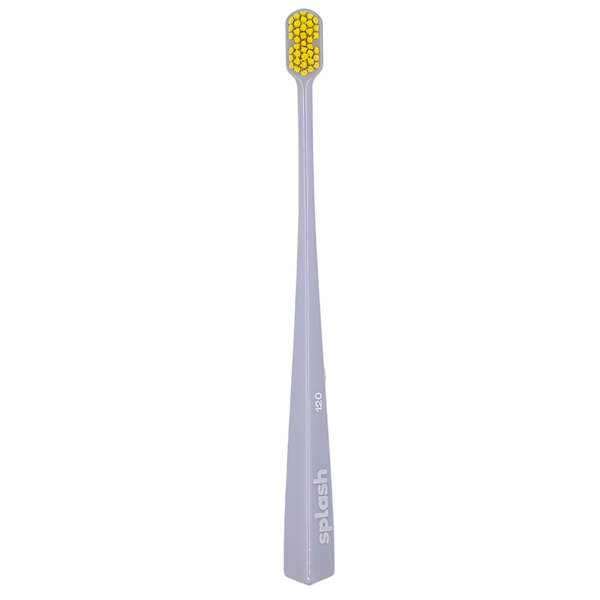 Зубная щетка Splash Brush Double 120, очень мягкая, сиреневый, 1 шт - фото 1