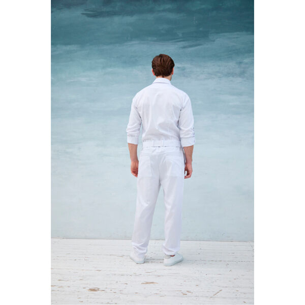 Комбинезон мужской Dr. Nice, с поясом с пряжкой, белый, 52 - фото 2