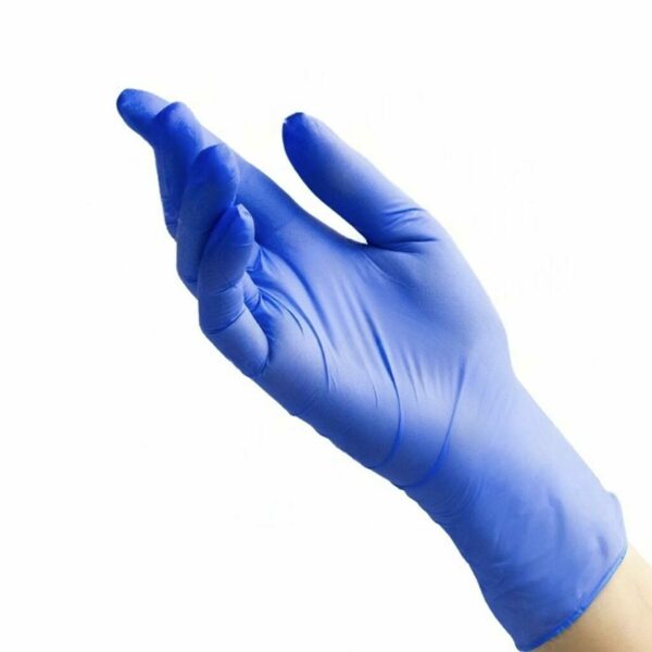 Перчатки одноразовые Benovy Dental Formula, нитриловые, нестерильные, текстурированные, хлорированные, сиреневые, M, 50 пар - фото 2