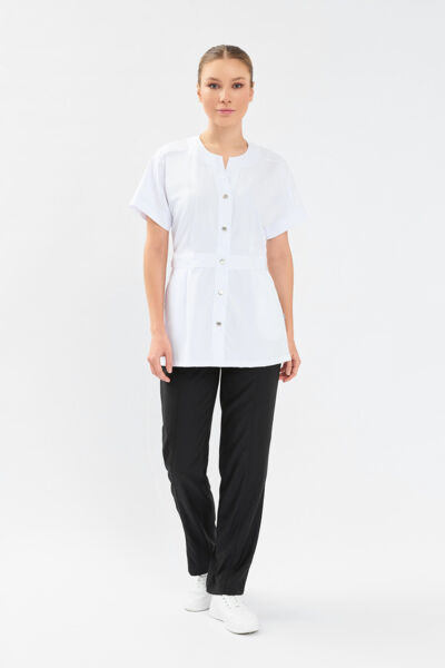 Рубашка женская Тезис TZ462, белый, 46 - фото 2