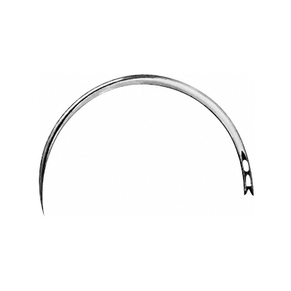 Игла хирургическая Aesculap, обратно-режущая, 42 мм 1/2, D=1,00 мм, 12 шт - фото 0