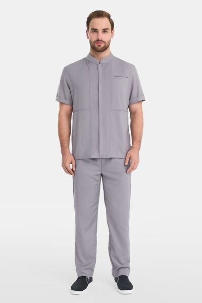 Брюки мужские Тезис TZ620, серо-бежевый, 46 - фото 3