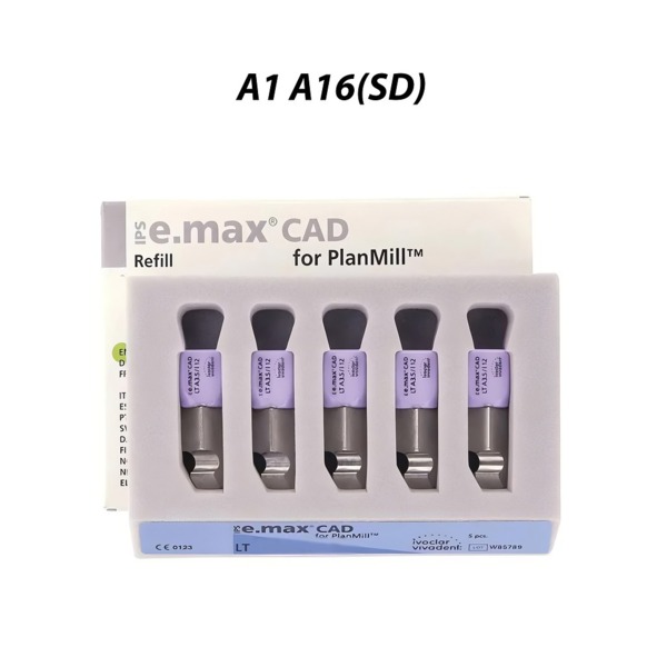 IPS e.max CAD PlanMill LT - блоки из дисиликата лития, цвет A1, A16 (SD), 5 шт - фото 0