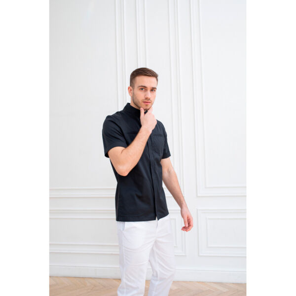 Туника мужская Dr. Nice, на молнии, черный, 50 - фото 2