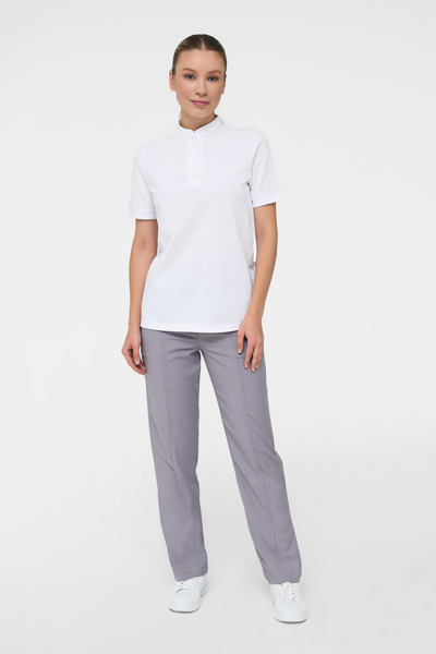 Брюки женские Тезис TZ325, серо-бежевый, 54 - фото 3