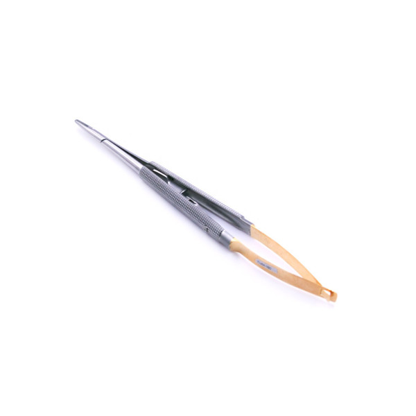 Иглодержатель SAMMAR International Кастровьехо, изогнутый, TВC, 160 мм, 1 шт - фото 2