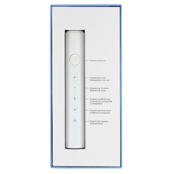 Электрическая звуковая зубная щётка Revyline RL 040, белая - фото 5