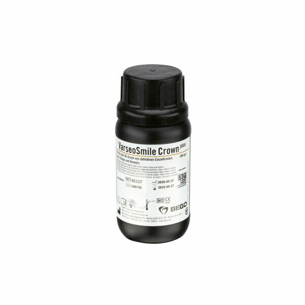 Фотополимерная смола Bego VarseoSmile Crown plus, для 3D-печати постоянных коронок, цвет А1, 0.25 кг - фото 0