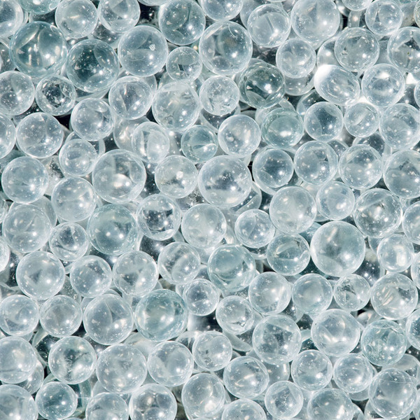 Glass beads - абразивный материал для мягкой чистки чувствительных поверхностей, 50 μm, 25 кг коробка - фото 0