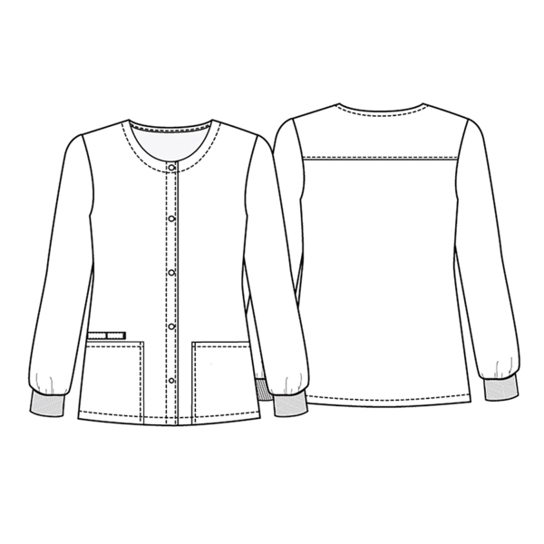 Куртка женская Cherokee CK301, зубы, 4XL - фото 4