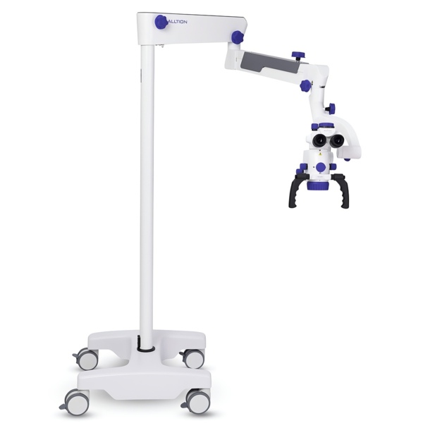 Микроскоп стоматологический Alltion AM-5000VF, операционный, 6-ступенчатое увеличение, с вариоскопом и флуоресцентным режимом, сменное крепление - фото 7